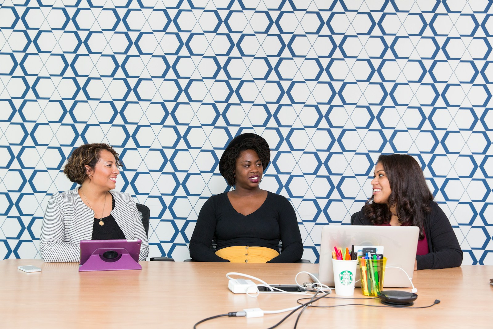 Professionals in a working session